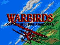 une photo d'Ã©cran de WarBirds sur Atari Lynx